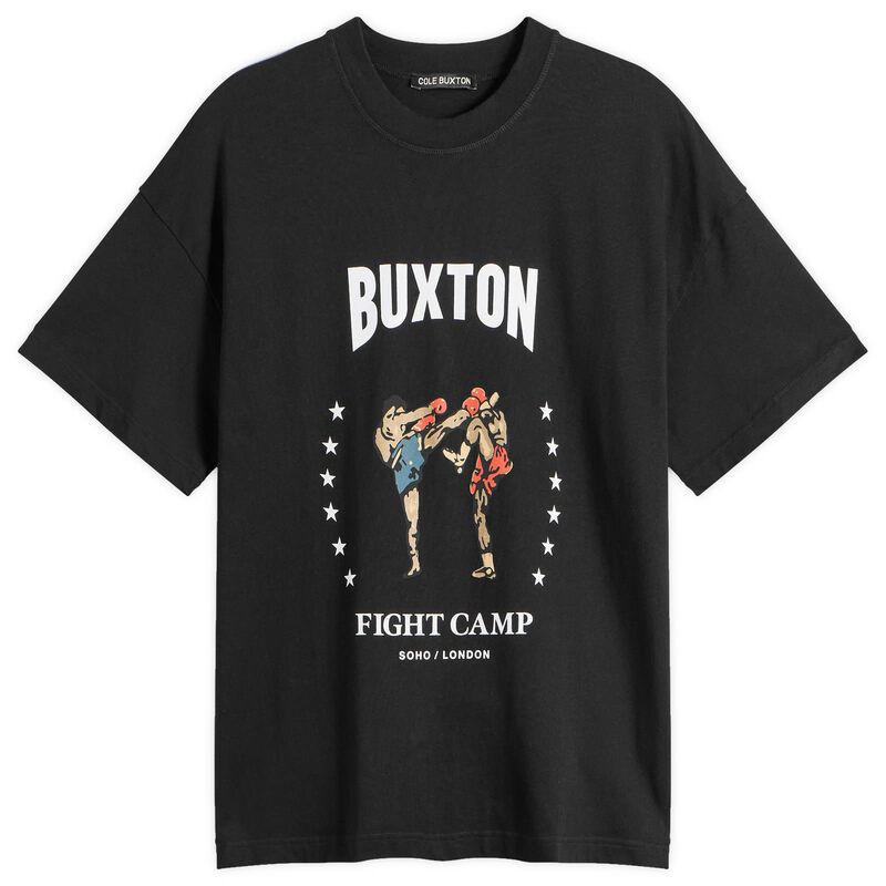 コール バクストン メンズ トップス Tシャツ Cole Buxton Fight Camp TShirt Black ブラック
