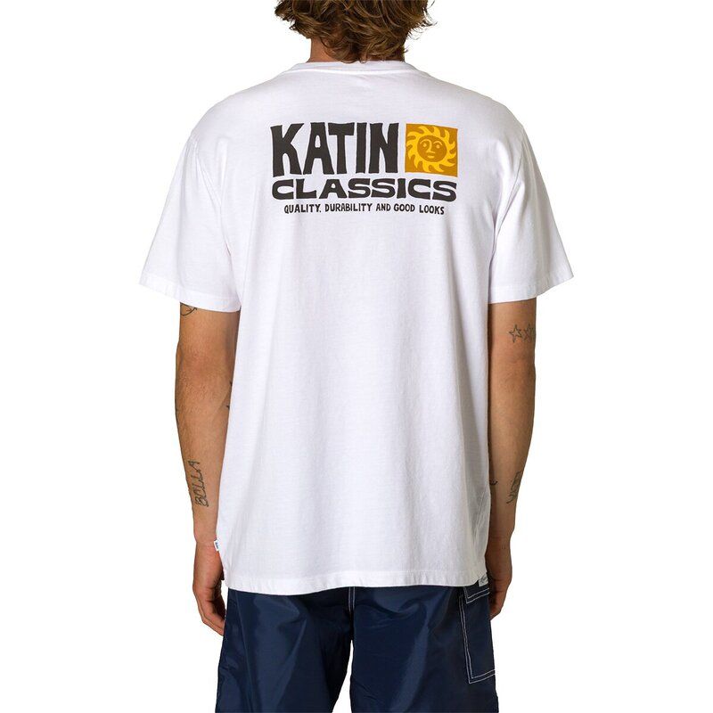 ケイティン メンズ トップス Tシャツ Katin Helios TShirt Mens White ホワイト