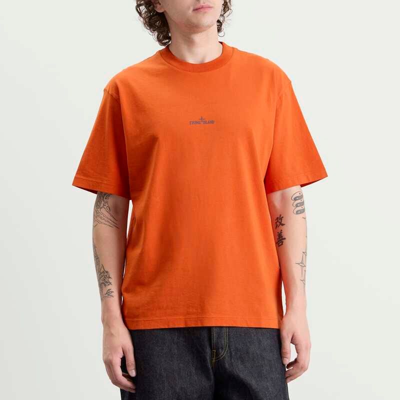 ストーンアイランド メンズ トップス Tシャツ レース Stone Island