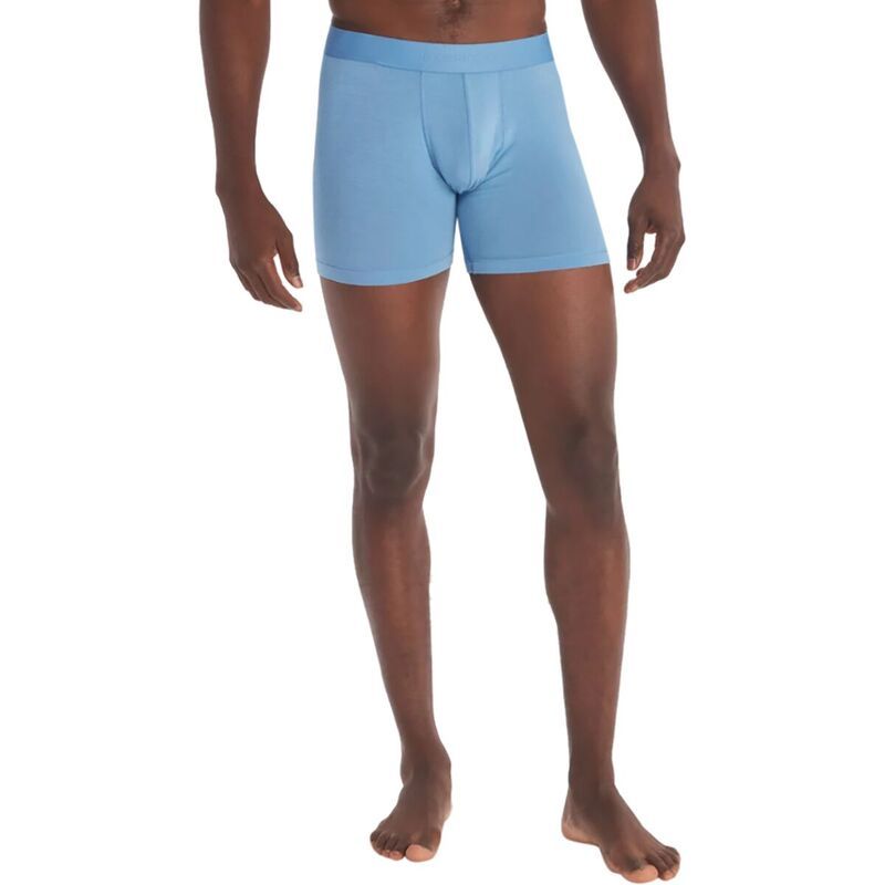 エクスオフィシオ メンズ アンダーウェア ボクサーパンツ ExOfficio Everyday Boxer Brief Mensteel Blue ブルー