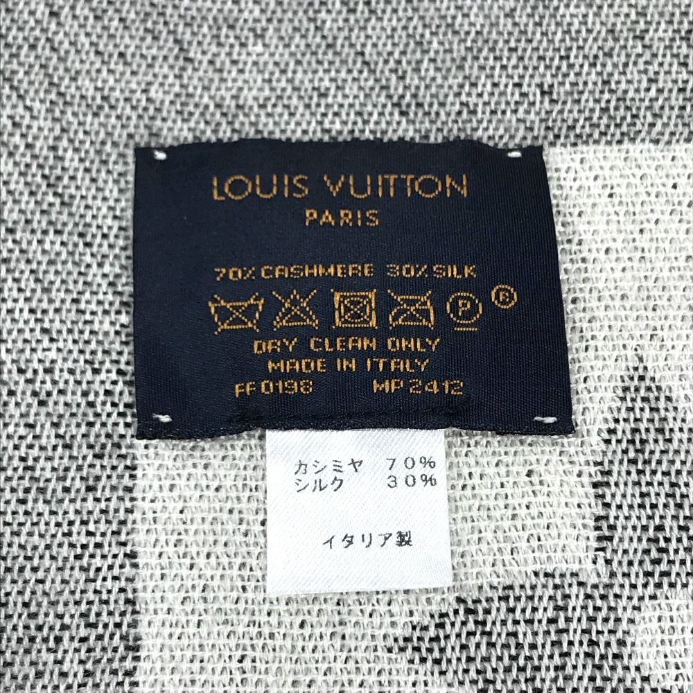 圧倒的LOUIS VUITTON ルイヴィトン ストール ロゴ MP2412 カシミヤ