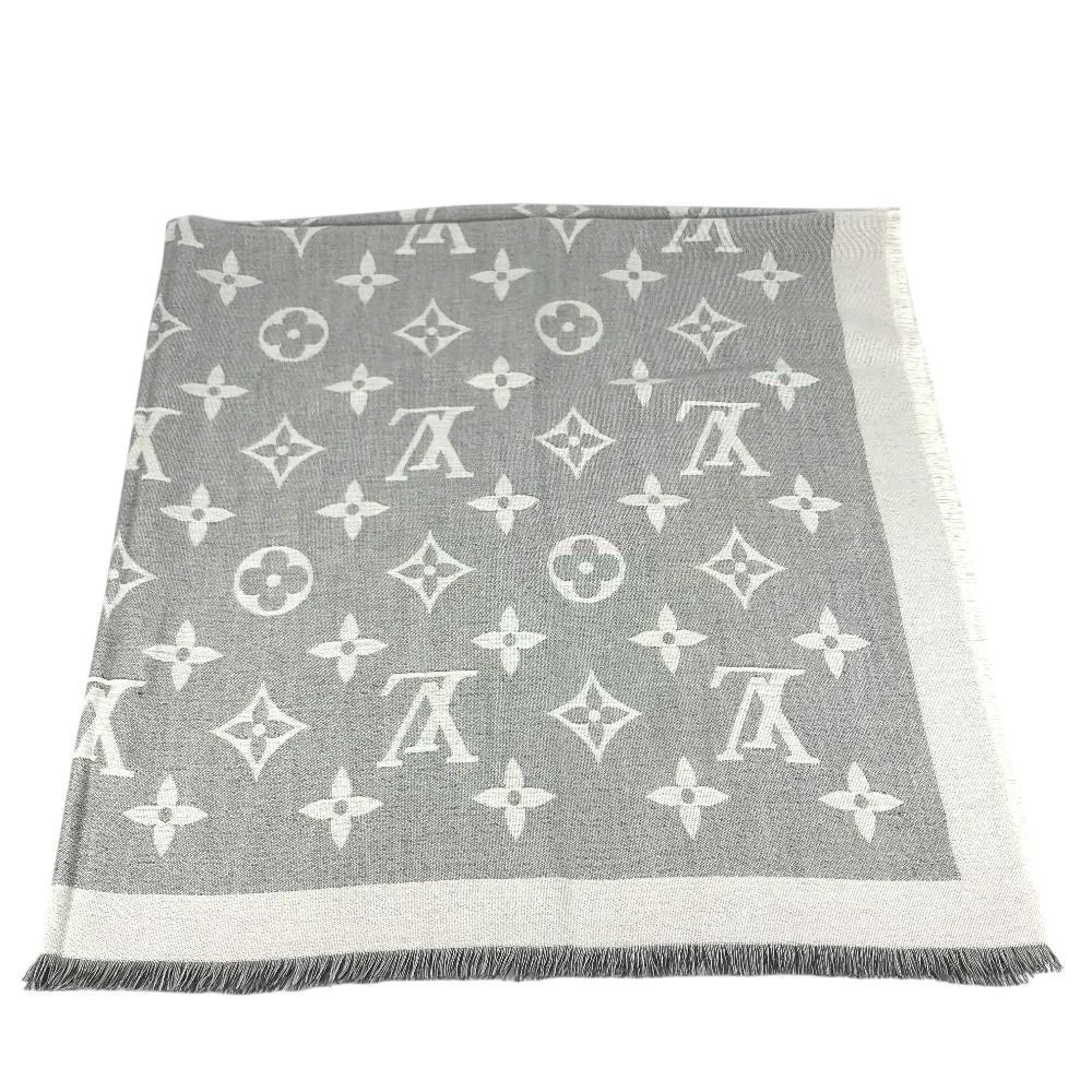 圧倒的LOUIS VUITTON ルイヴィトン ストール ロゴ MP2412 カシミヤ