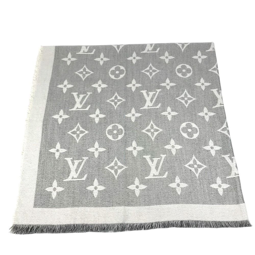 圧倒的LOUIS VUITTON ルイヴィトン ストール ロゴ MP2412 カシミヤ
