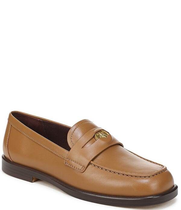 フランコサルト レディース シューズ パンプス レザー ローファー Franco Sarto Bessy Leather Penny Loafers Brown ブラウン