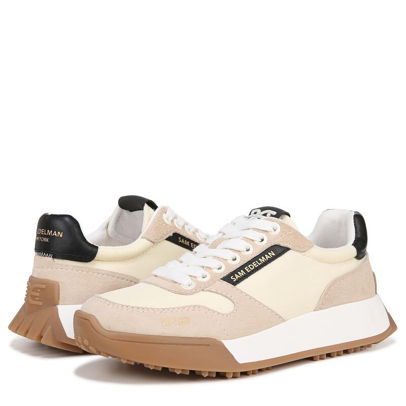 サムエデルマン レディース シューズ スニーカー Sam Edelman Layla Cream クリーム