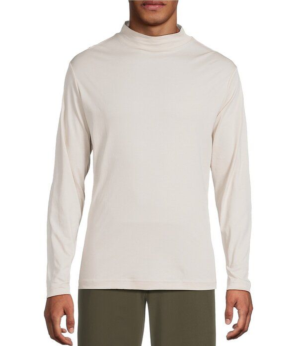 ムラノ メンズ アウター ニット・セーター モックネック トール Murano Big Talliquid Luxury Long Sleeve Mockneck Pullover Light Sto