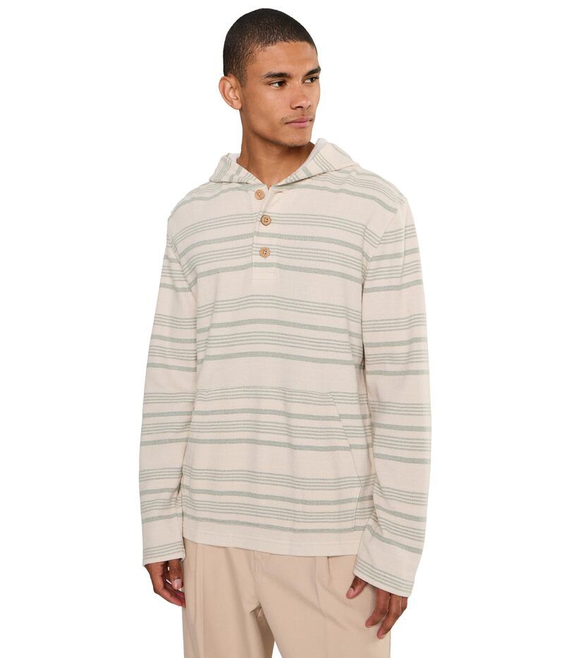 ファレティ メンズ アウター パーカー・スウェット Faherty Oasis Hoodie Sage Creek Stri セージ