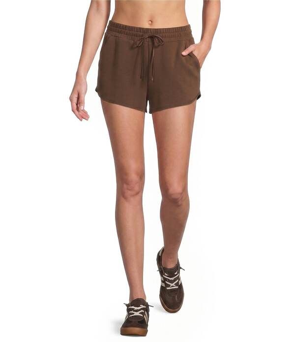 カッパーキー レディース ボトムス ハーフパンツ・ショーツ ショートパンツ Copper Key Drawstring Coordinating Ameriana Lounge Shorts Brow