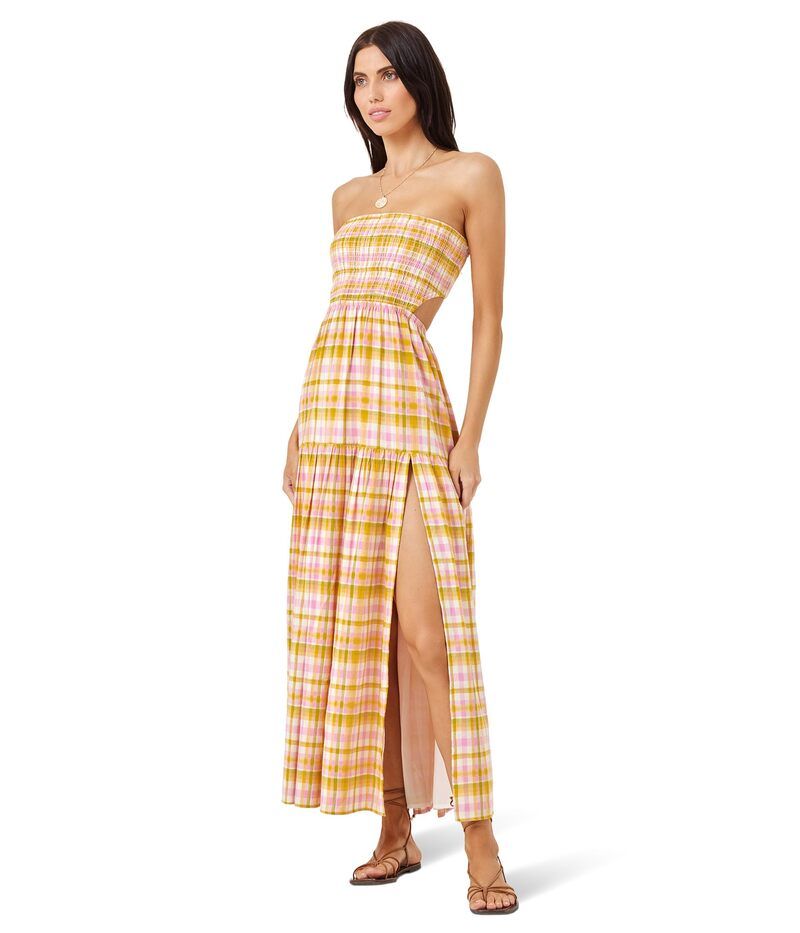 エルスペース レディース トップス ワンピース Lspace Tina Dresshes All Plaid チェック