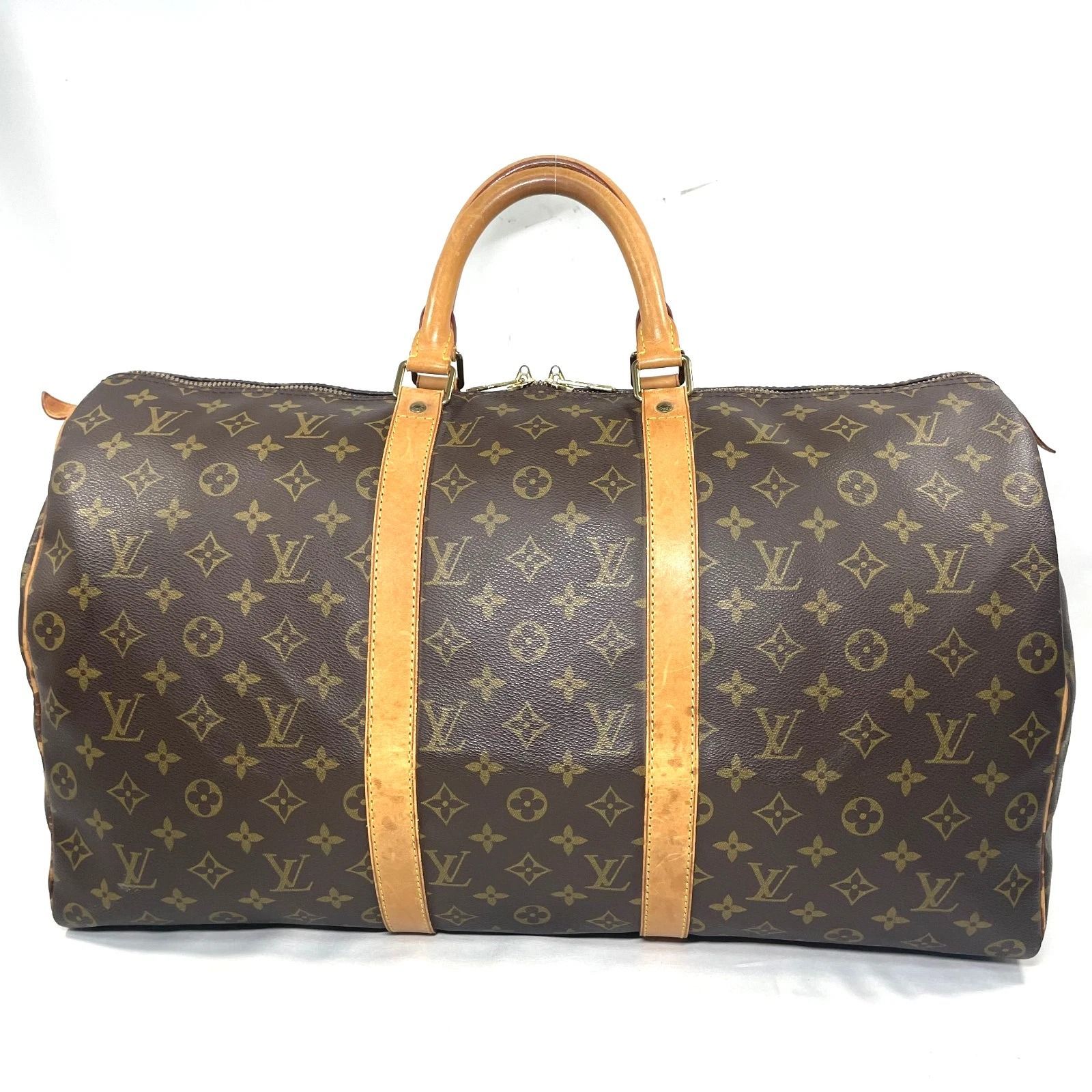 本物】ルイ ヴィトン ボストンバッグ キーポル50 Keepall 50