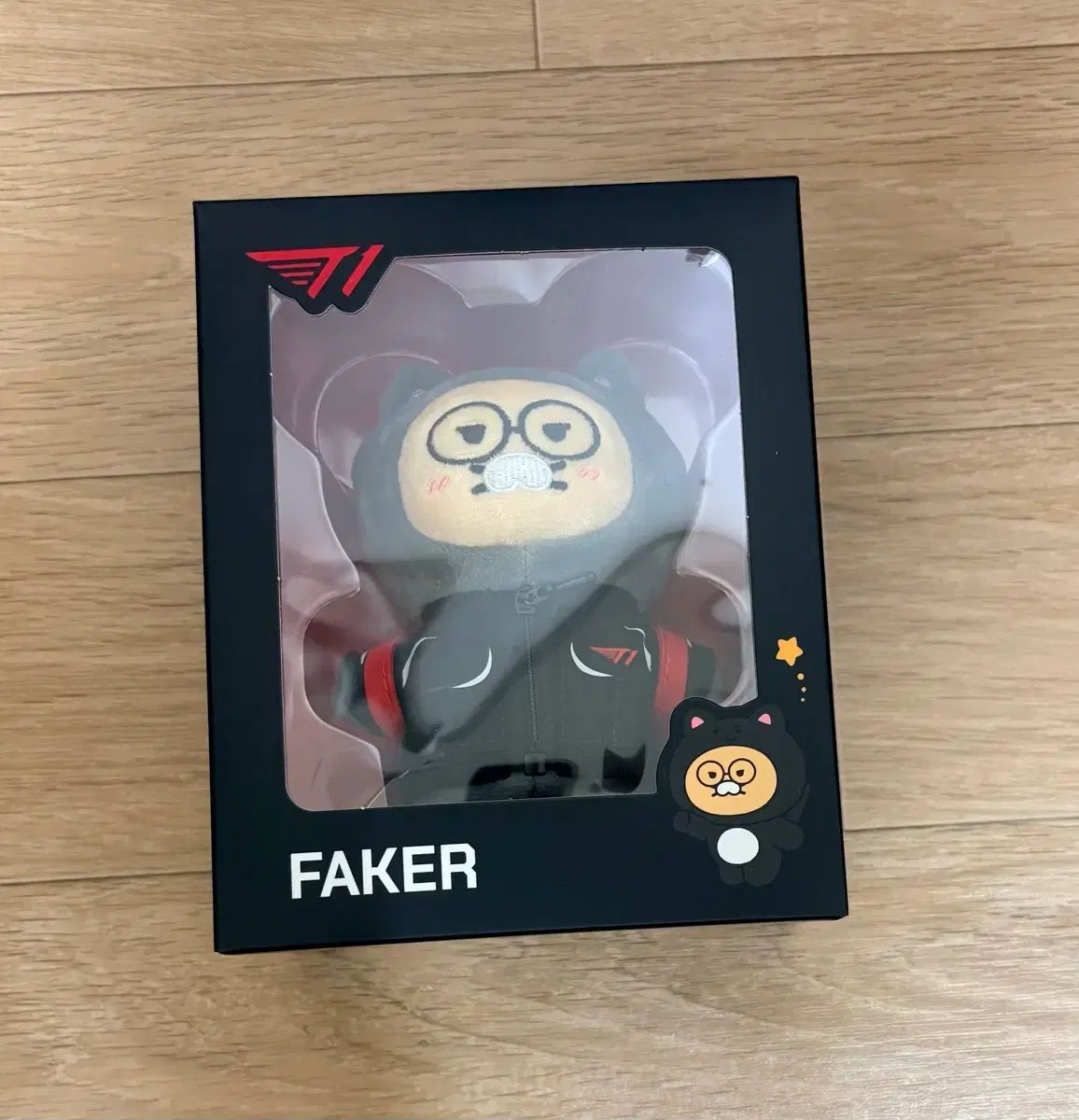 T1 ティーワン FAKER カカオフレンズ キーホルダー人形