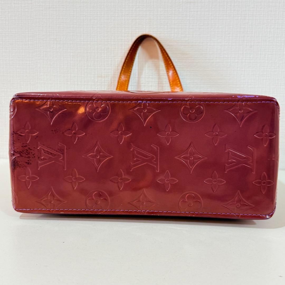 レディース Louis Vuitton 赤 ヴェルニ リード PM レッド