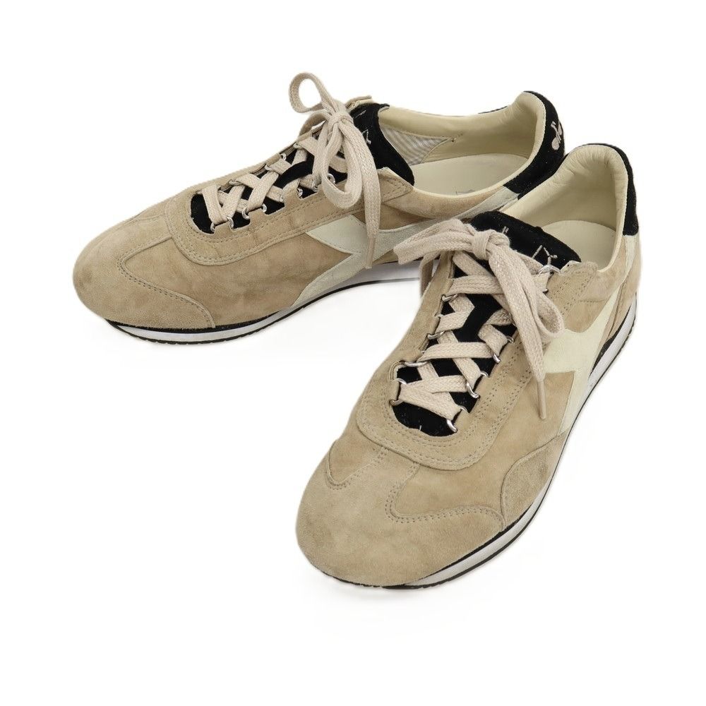 【新品未使用】　ディアドラ　EQUIPE KIDSKIN 中古】ディアドラ Diadora EQUIPE KIDSKIN 201 171902 スエード
