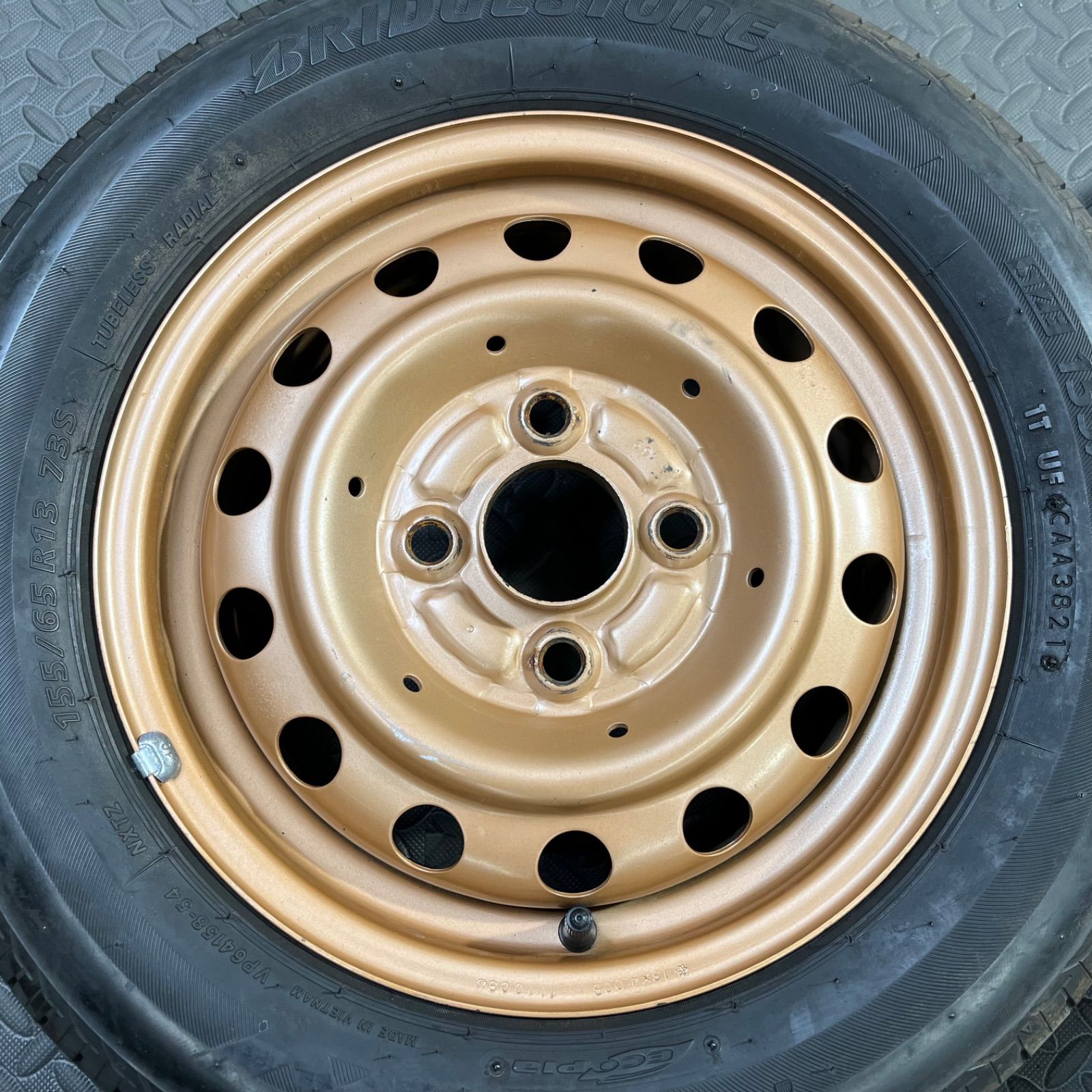 21年製 155/65R13 ブリヂストン ネクストリー 三菱 ekワゴン 日産