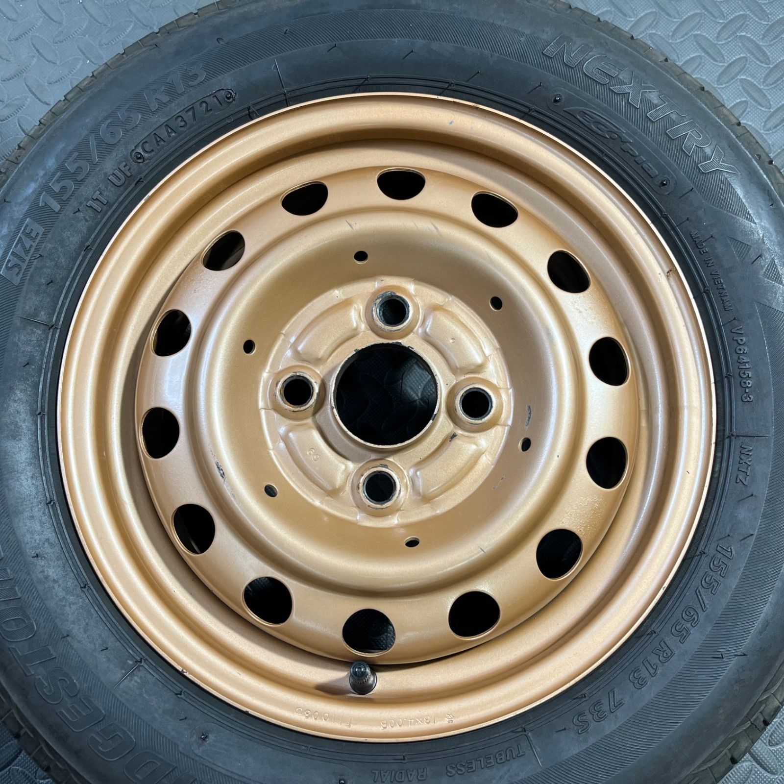 21年製 155/65R13 ブリヂストン ネクストリー 三菱 ekワゴン 日産