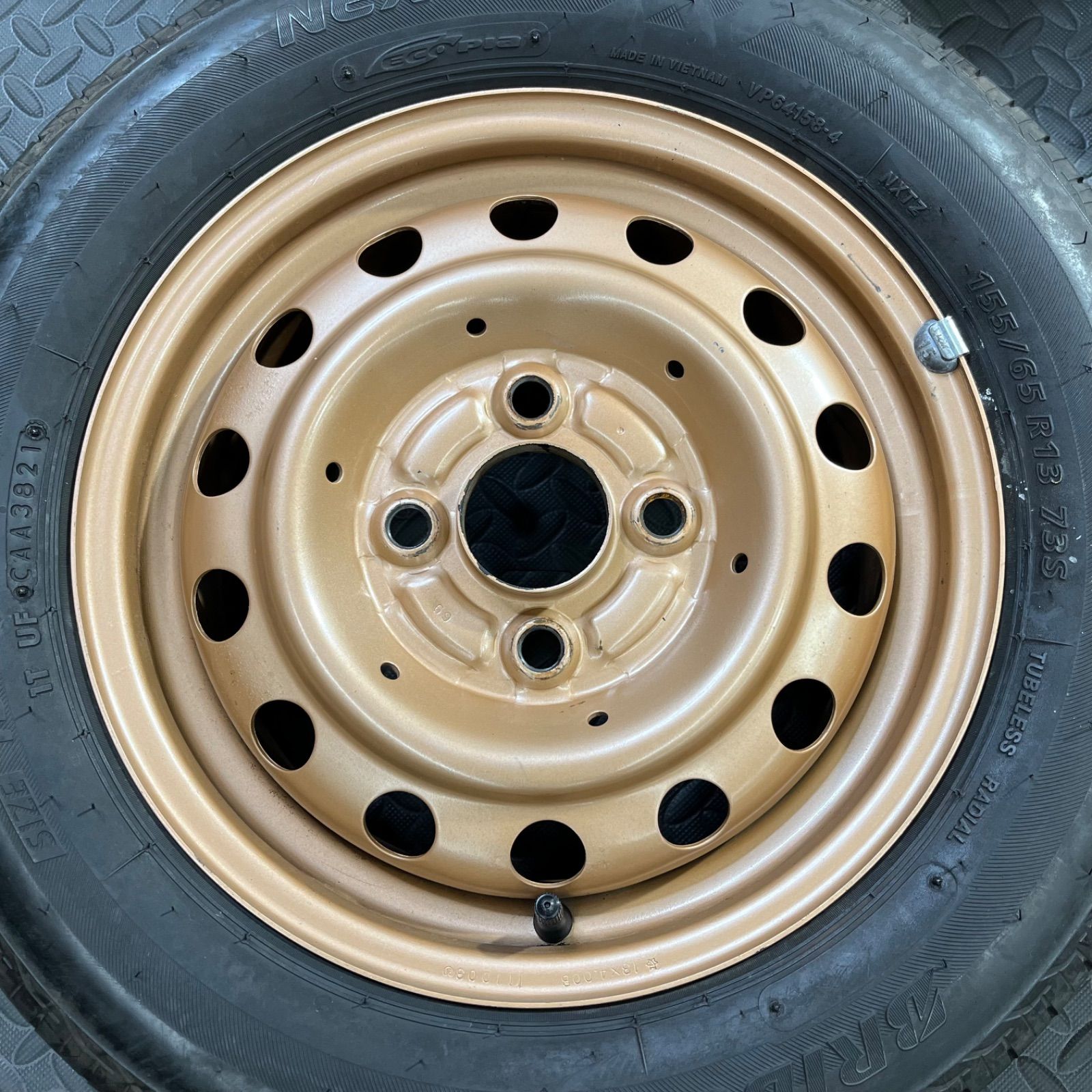 21年製 155/65R13 ブリヂストン ネクストリー 三菱 ekワゴン 日産 