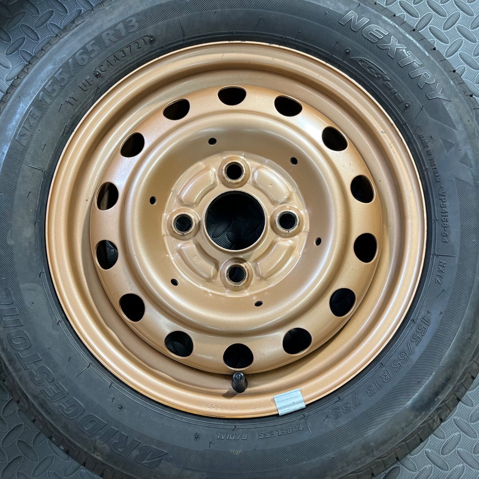 21年製 155/65R13 ブリヂストン ネクストリー 三菱 ekワゴン 日産 