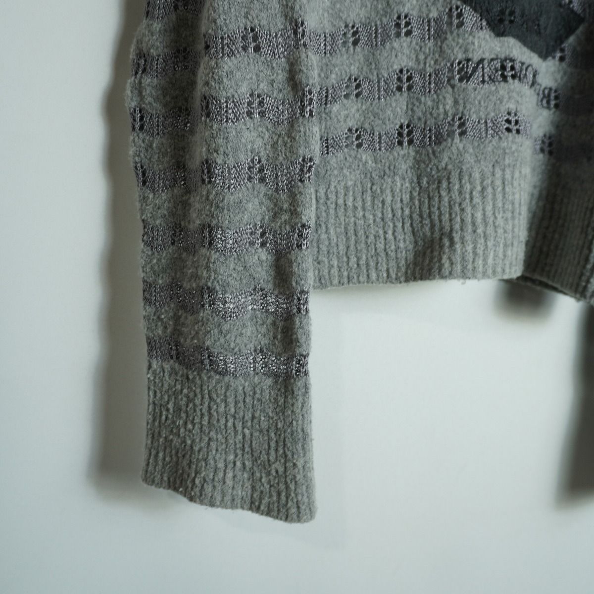 美品 MASU エムエーエスユー REVERSE BEETHOVEN SWEATER リバース