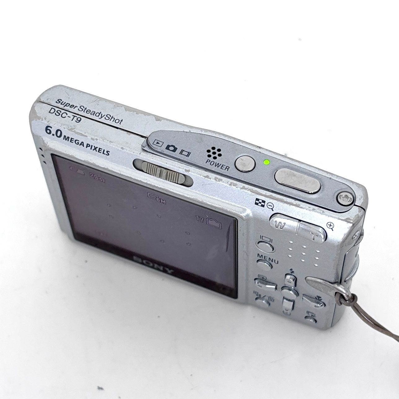 SONY】Cyber-shot DSC-T9 コンパクトデジタルカメラ #U168 - メルカリ