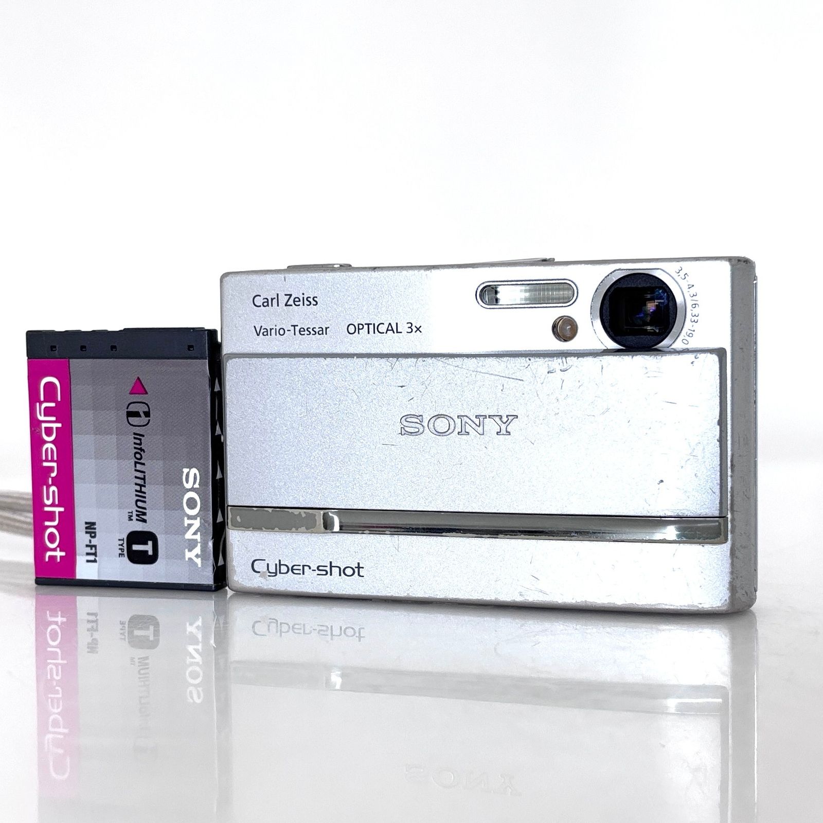 SONY】Cyber-shot DSC-T9 コンパクトデジタルカメラ #U168 - メルカリ
