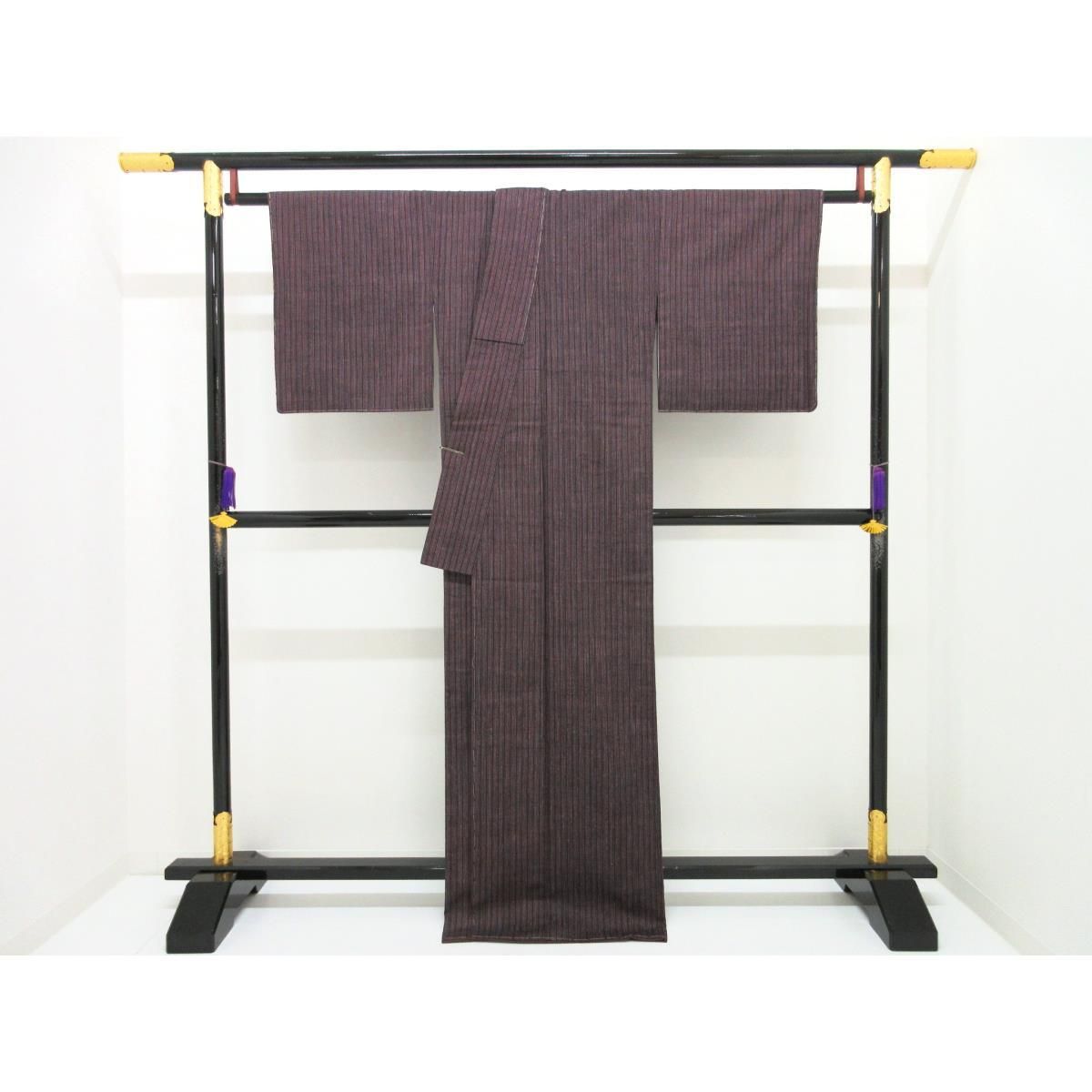 未使用品】紬 【本場結城紬】 証紙付 - メルカリ