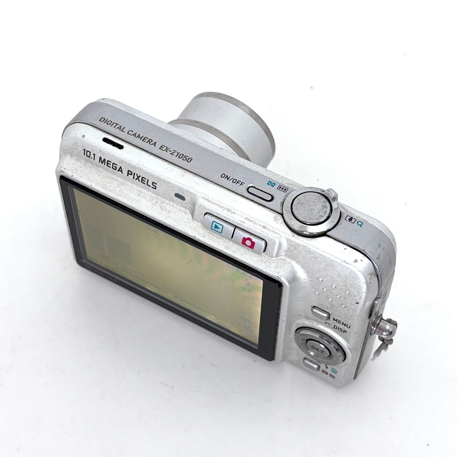 カシオ】CASIO EXILIM EX-Z1050 シルバー コンパクトデジタルカメラ