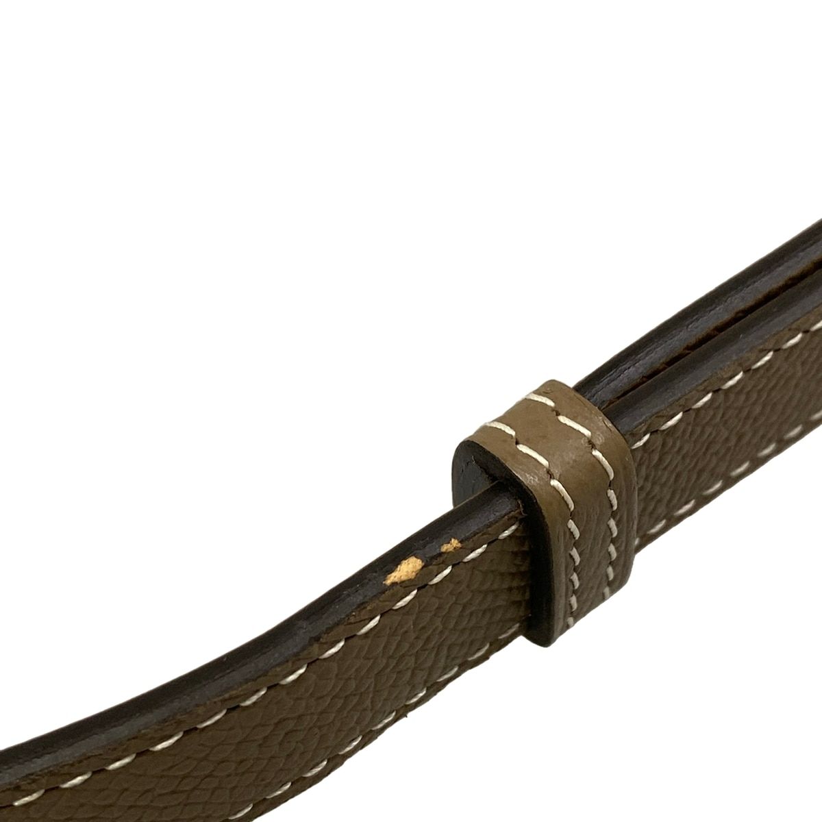 HERMES(エルメス) ベルト ケリー エトゥープ ピンクゴールド金具