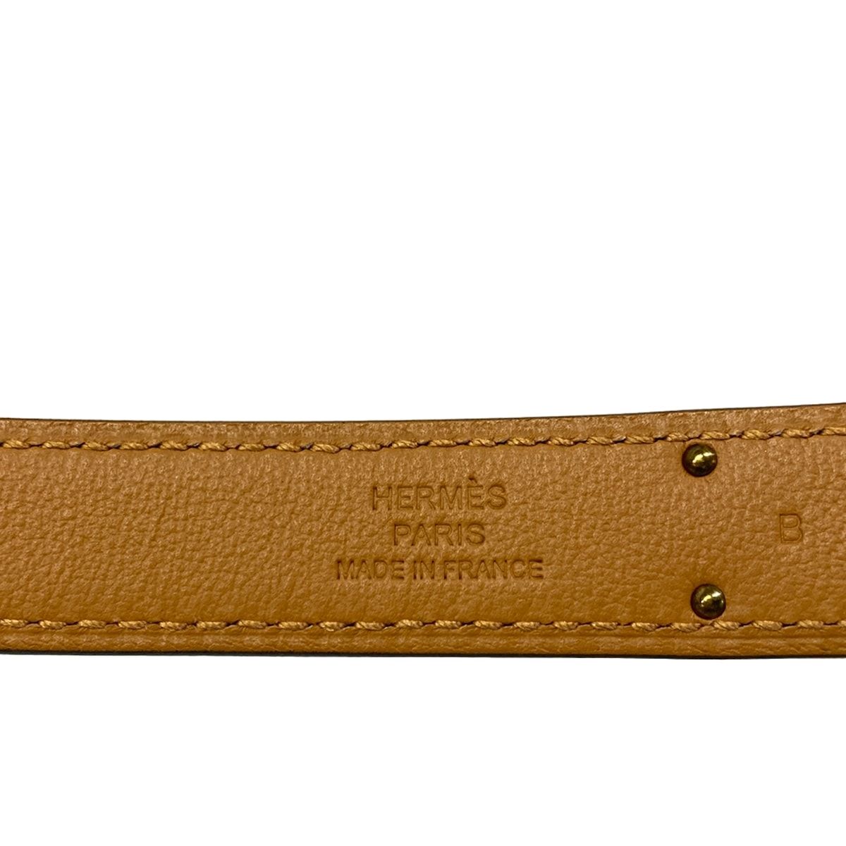 HERMES(エルメス) ベルト ケリー エトゥープ ピンクゴールド金具