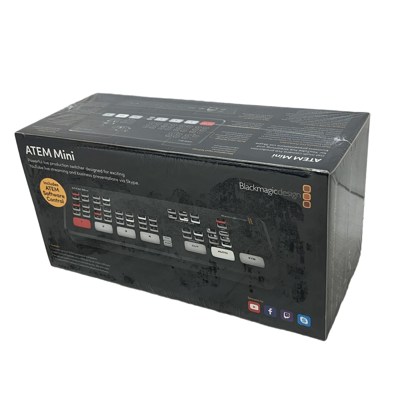 Blackmagicdesign ATEM Mini ライブプロダクション スイッチャー 映像機器 未使用 H11437096
