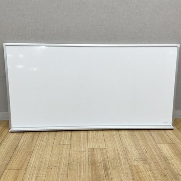 ホワイトボード 壁掛け マグネット対応 約1800×900 コクヨ シルバー