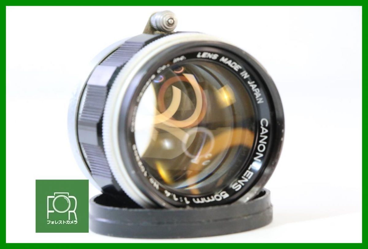 【動作保証・点検済】良品■CANON LENS 50mm F1.4 (102906) Lマウント■AK637 24,694円