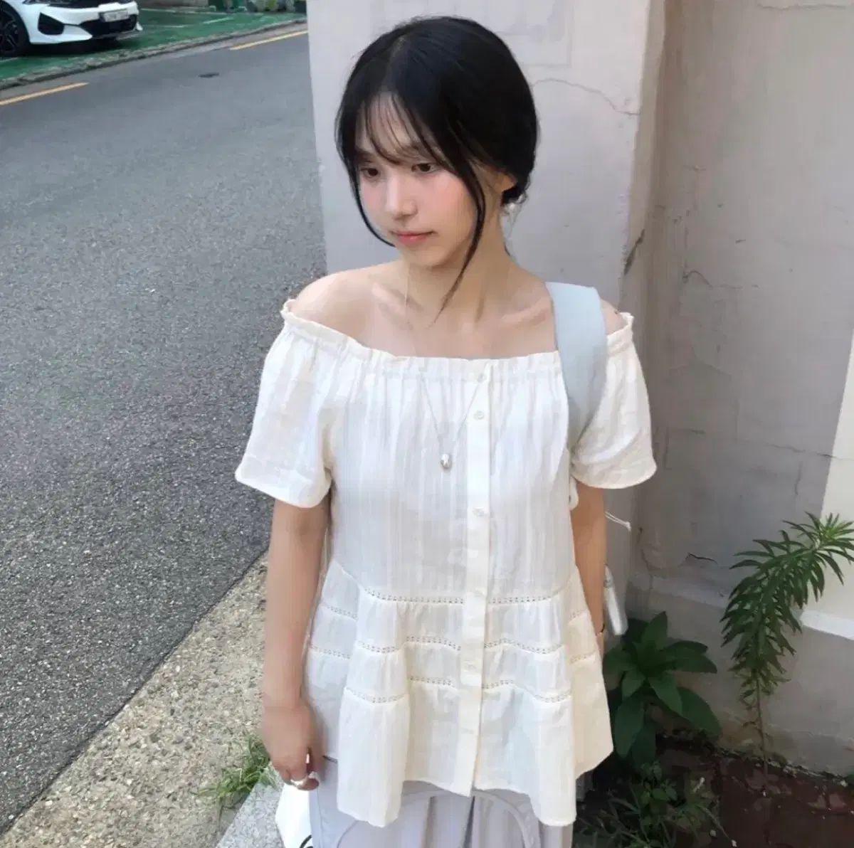 新品) アウロ レース フレア ブラウス / タナット ONT シエ リズ Le Plein 6,715円