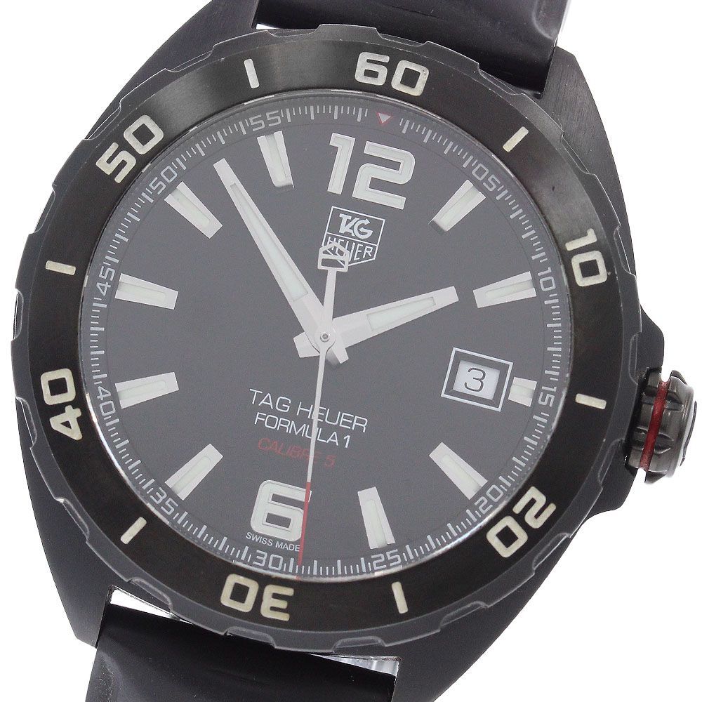 タグホイヤー TAG HEUER WAZ2115 フォーミュラ1 キャリバー5 デイト 自動巻き メンズ 保証書付き_967961 タグホイヤー TAG HEUER WAZ2115 フォーミュラ1 キャリバー5 デイト
