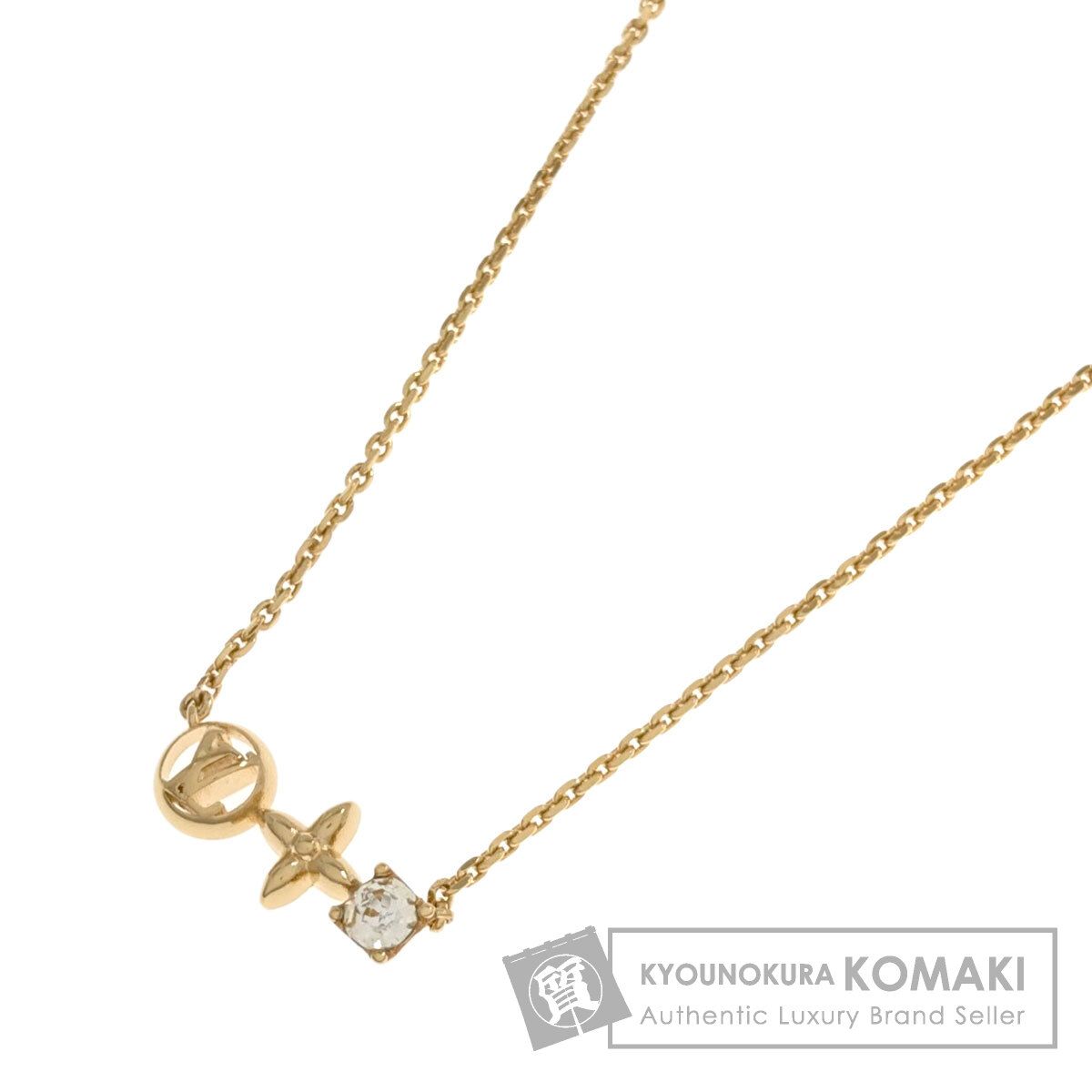 LOUIS VUITTON ルイヴィトン M00368 プティ ルイ ネックレス 金属製 レディース [中古]
