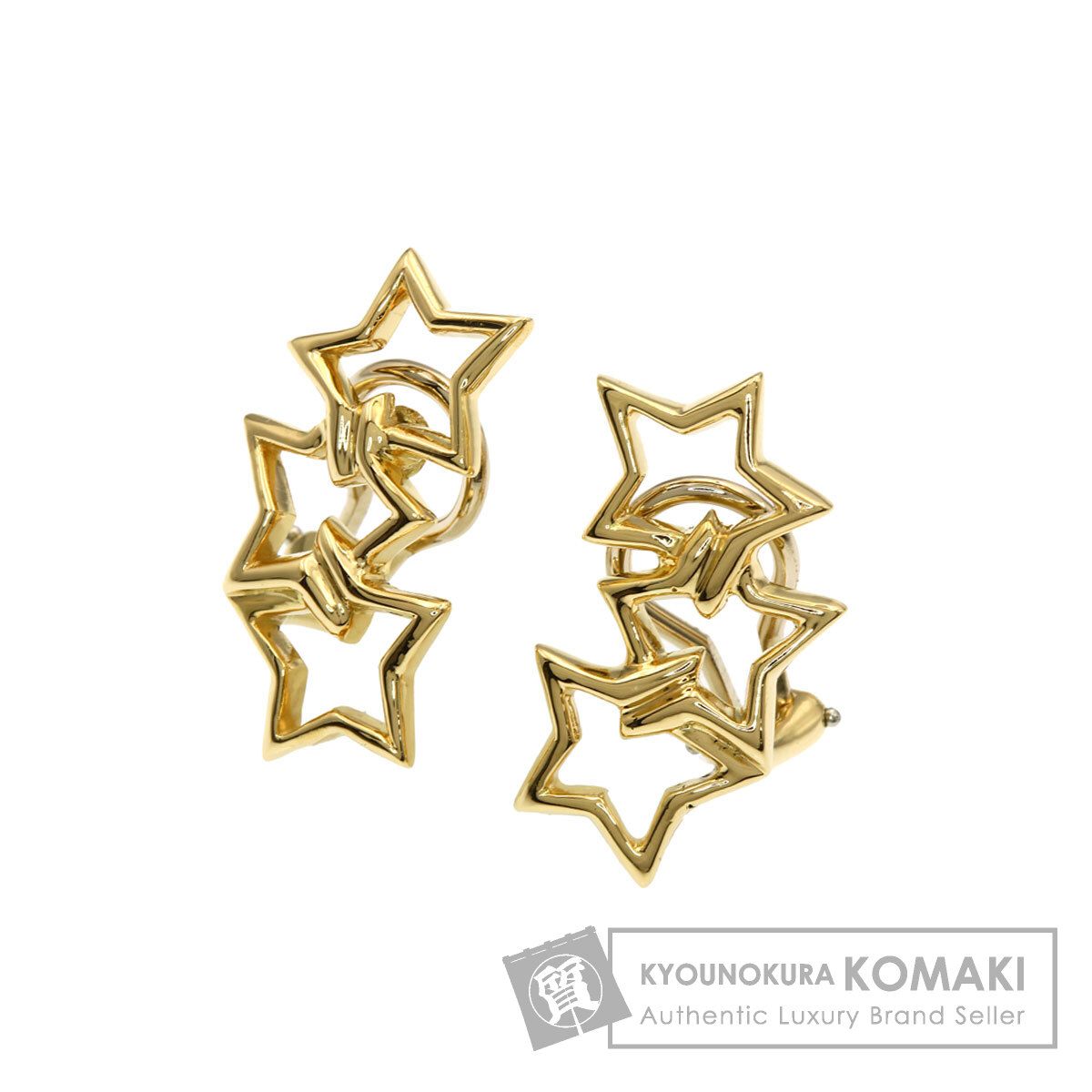 TIFFANY&Co. ティファニー トリプルスター イヤリング K18YG レディース [中古]