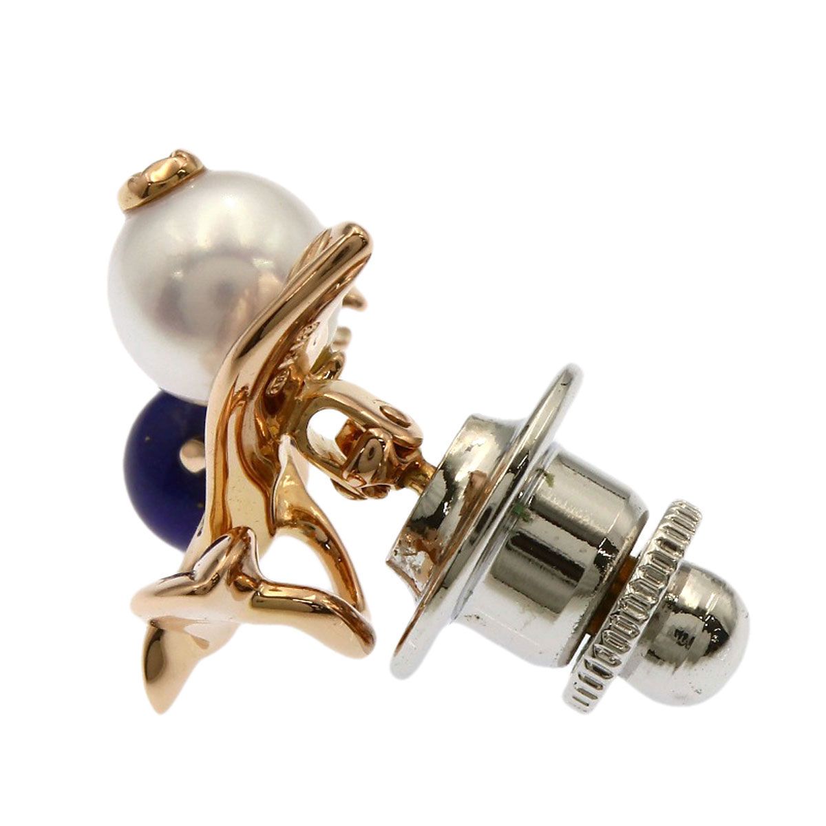 MIKIMOTO ミキモト ブルーベリーモチーフ パール 真珠 ラピスラズリ