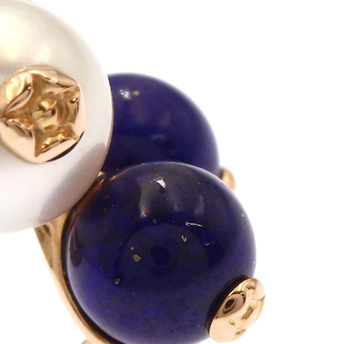MIKIMOTO ミキモト ブルーベリーモチーフ パール 真珠 ラピスラズリ