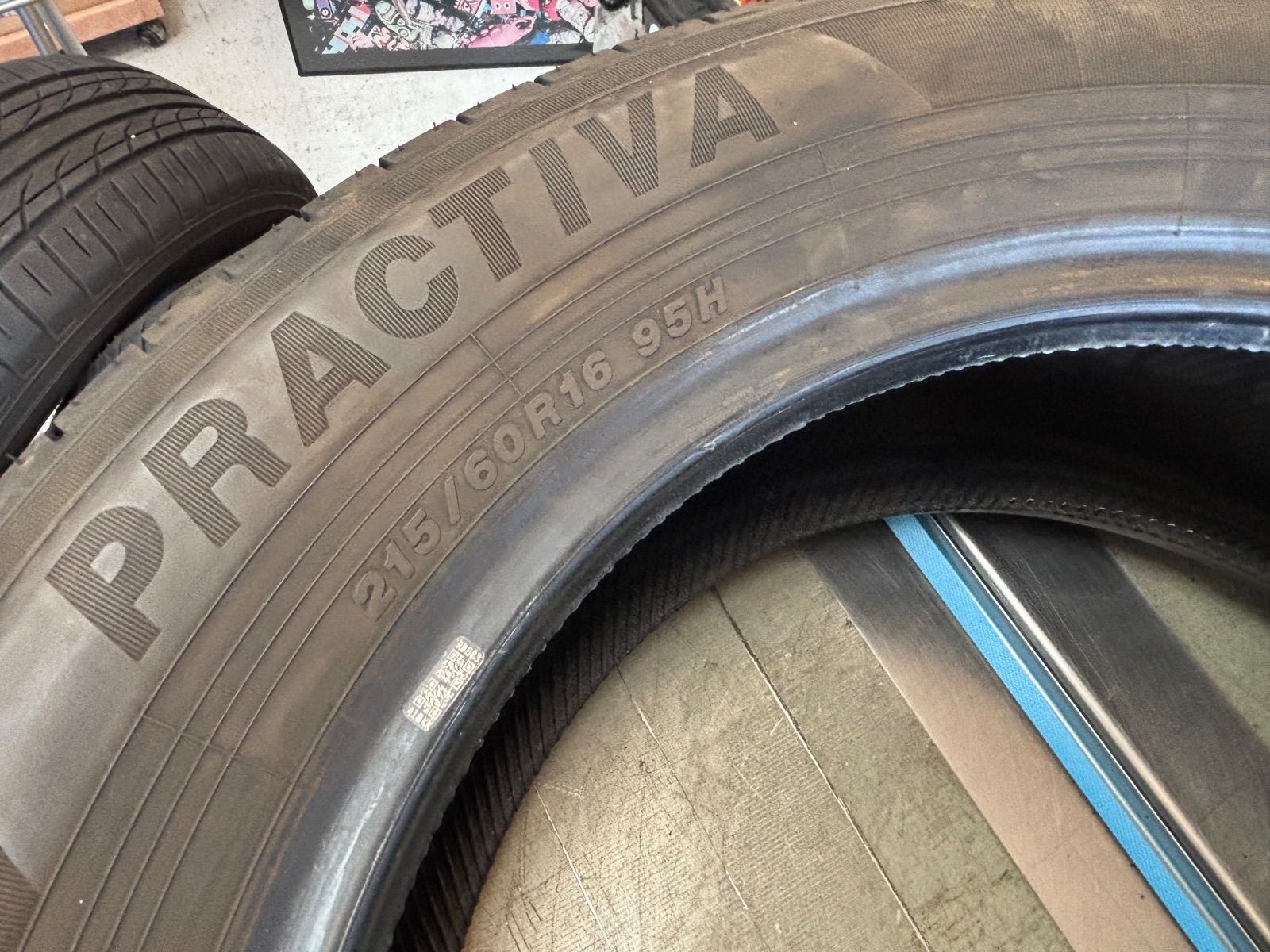215/60R16 4本　PRACTIVA 24年 23年 中古