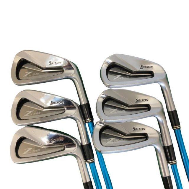 【中古】 ダンロップ SRIXON Z545 6S アイアンセット IR Miyazaki Kosuma Blue(水) Iron (フレックスS) メンズ 男性用 右利き 右用 Cランク ゴルフクラブ