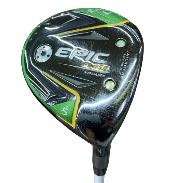 【中古】 キャロウェイ EPIC FLASH STAR 5W レディース フェアウェイウッド FW Speeder EVOLUTION for CW(フェアウェイ) (フレックスL) レディース 女性用 右利き 右用 Cランク ゴルフクラブ