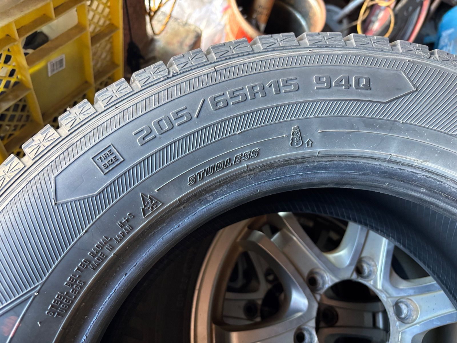 205/65R15 GOOD YEAR/グッドイヤー ICENAVI6 19年製 4本 中古 - メルカリ