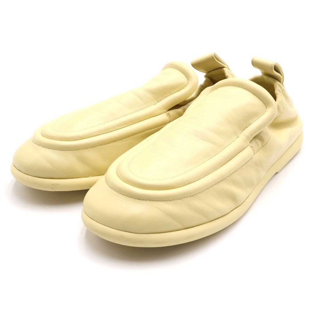BOTTEGA VENETA (ボッテガヴェネタ) レザー スリッポン シューズ