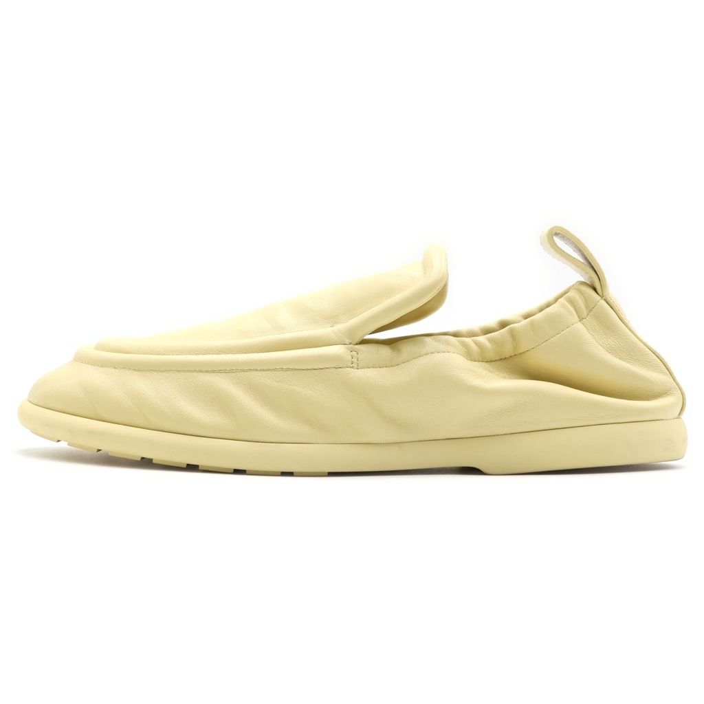 BOTTEGA VENETA ボッテガヴェネタ レザー スリッポン シューズ イエロー BOTTEGA VENETA (ボッテガヴェネタ) レザー スリッポン シューズ
