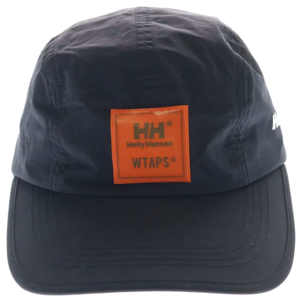 WTAPS ダブルタップス ×HELLY HANSEN T-5 01 CAP ヘリーハンセン ナイロン 5パネルキャップ 帽子 ブラック HCV92001W WTAPS (ダブルタップス) ×HELLY HANSEN T-5 01 CAP ヘリーハンセン