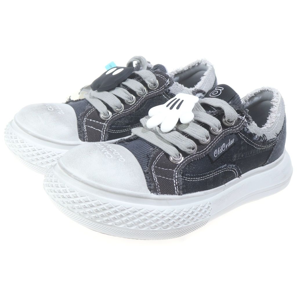 OLD ORDER (オールドオーダー) × Disney Big Hand Canvas Sneakers