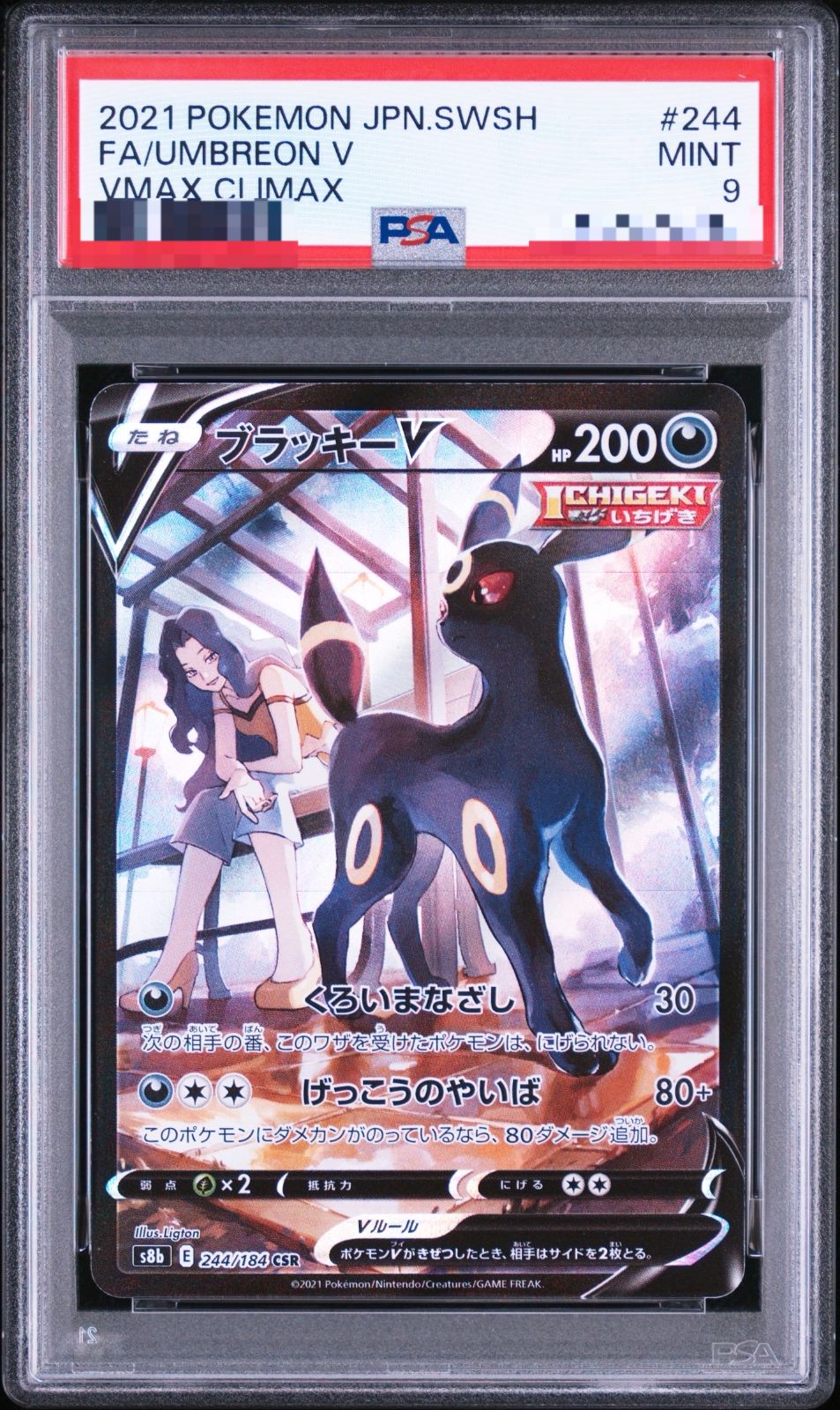 東京】ブラッキーV CSR 244/184 PSA9 - メルカリ