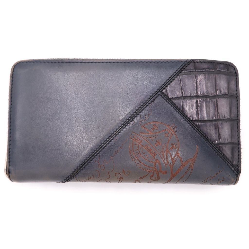 Berluti (ベルルッティ) カリグラフィ イタウバ パッチワーク レザー