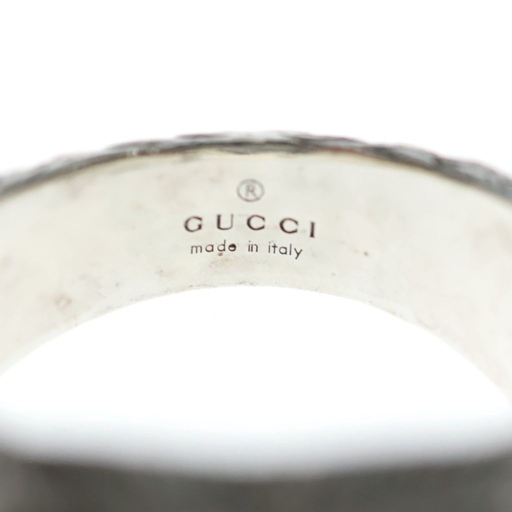 GUCCI (グッチ) インターロッキングG アラベスク リング シルバー