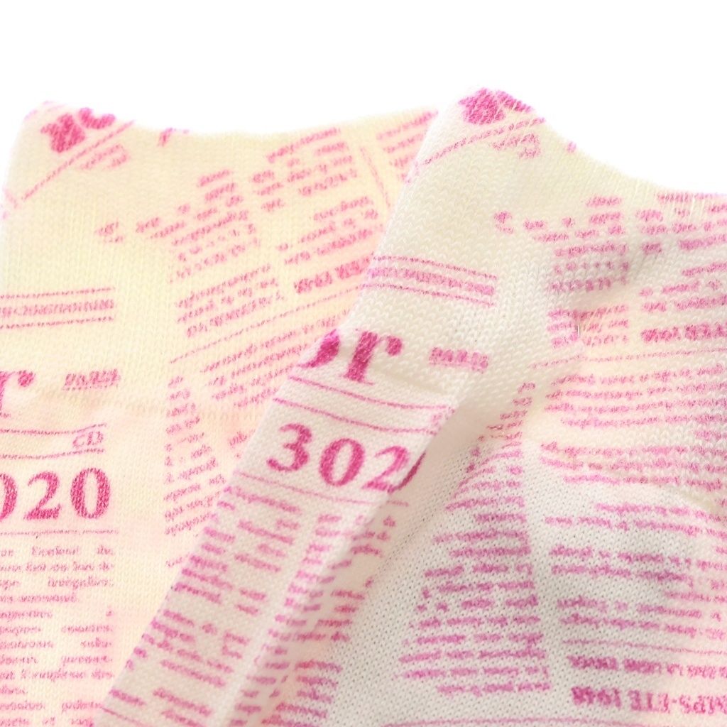 DIOR (ディオール) ×DANIEL ARSHAM NEWSPAPER PRINT COTTON SOCKS