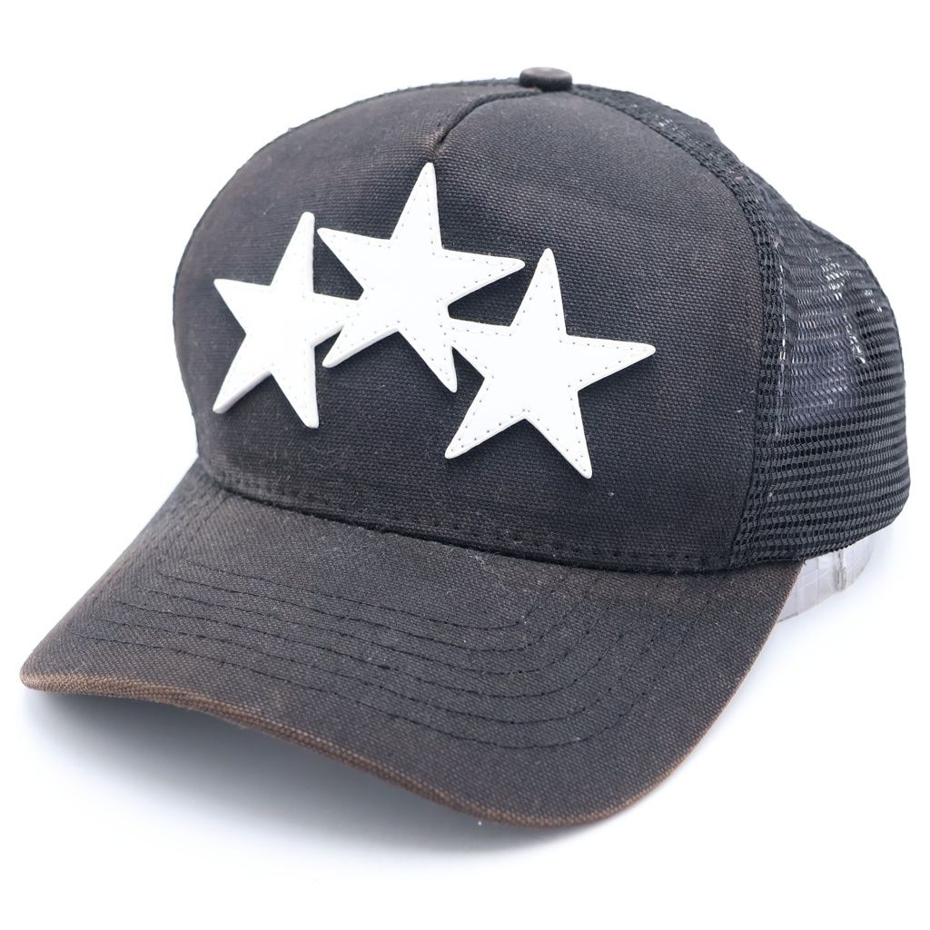 AMIRI (アミリ) 3 Star スターパッチ メッシュ トラッカー ハット
